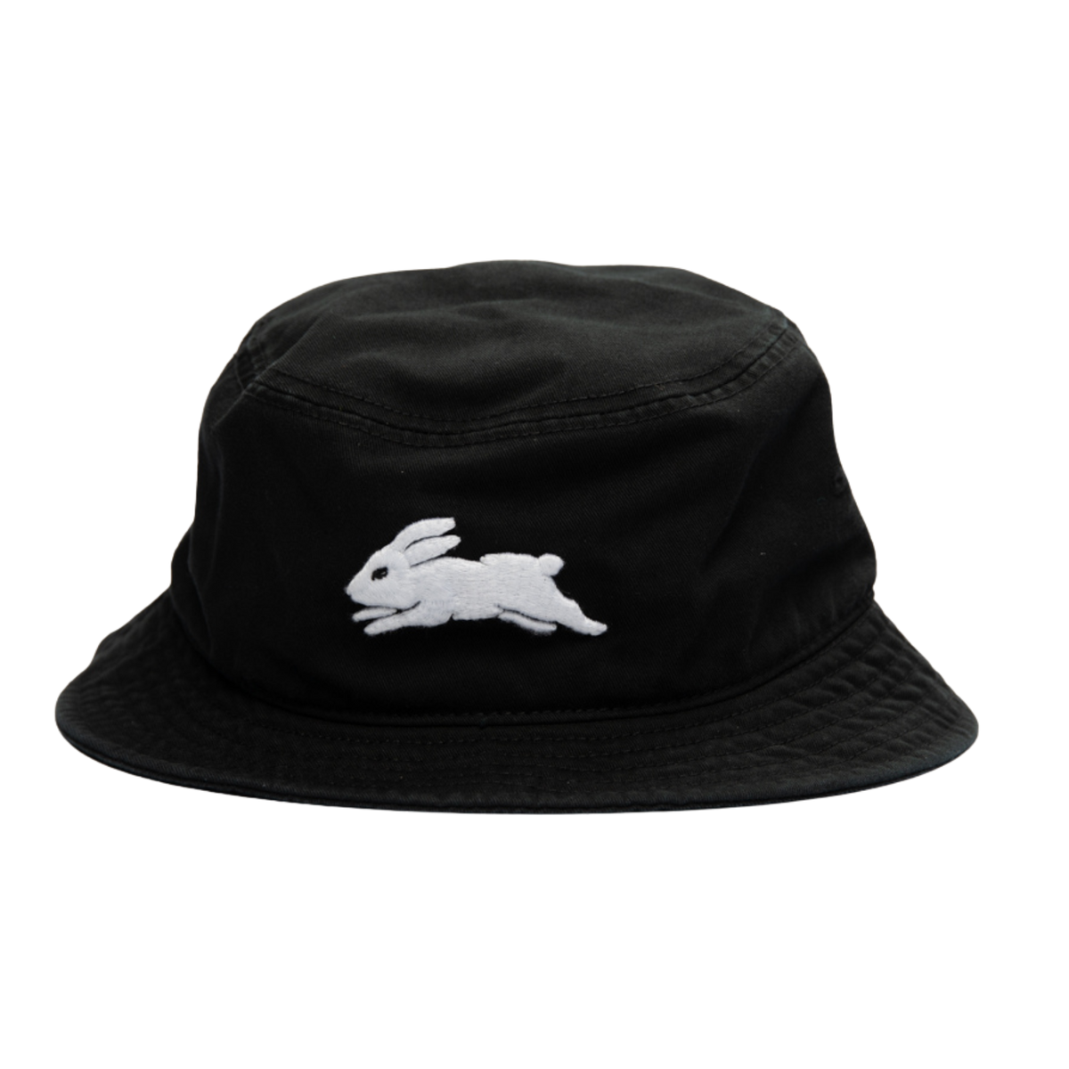 SOUTH SYDNEY RABBITOHS NRL TWILL BUCKET HAT BLACK
