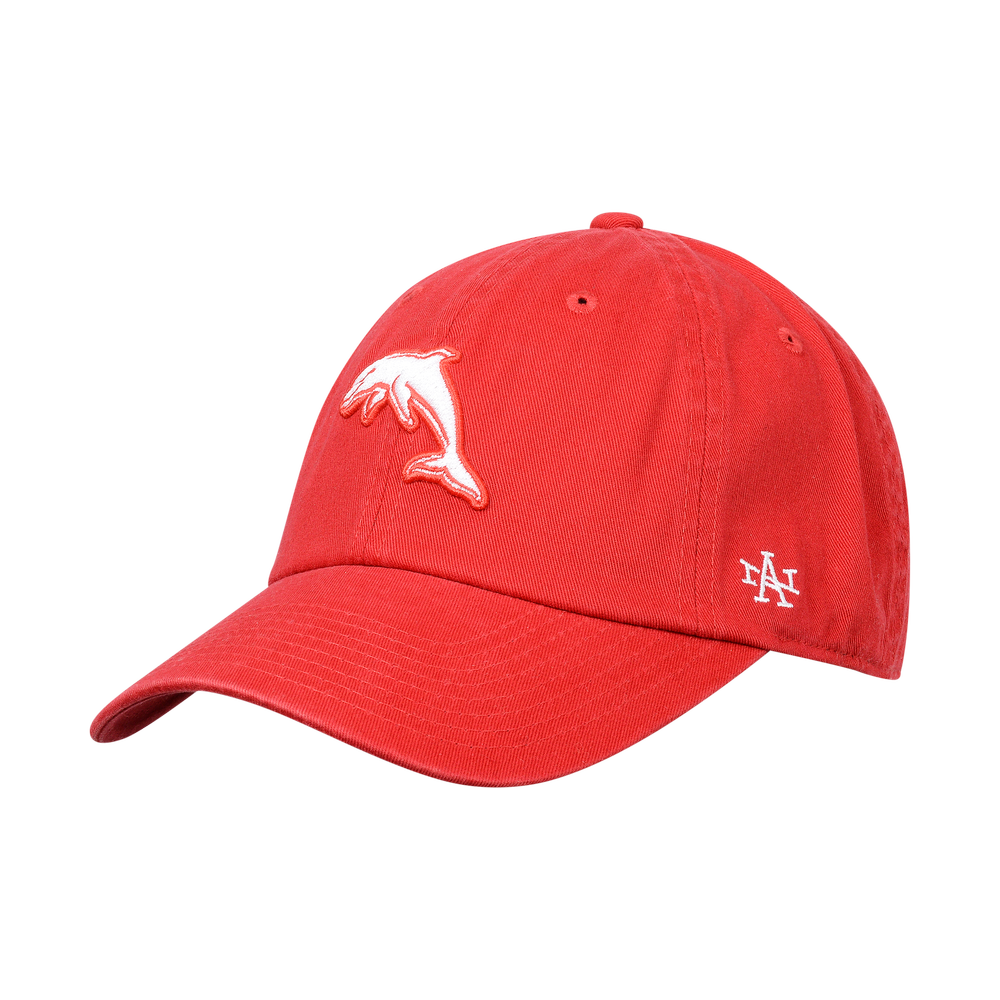 DOLPHINS NRL BALLPARK CAP RED