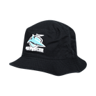 CRONULLA-SUTHERLAND SHARKS NRL TWILL BUCKET HAT BLACK
