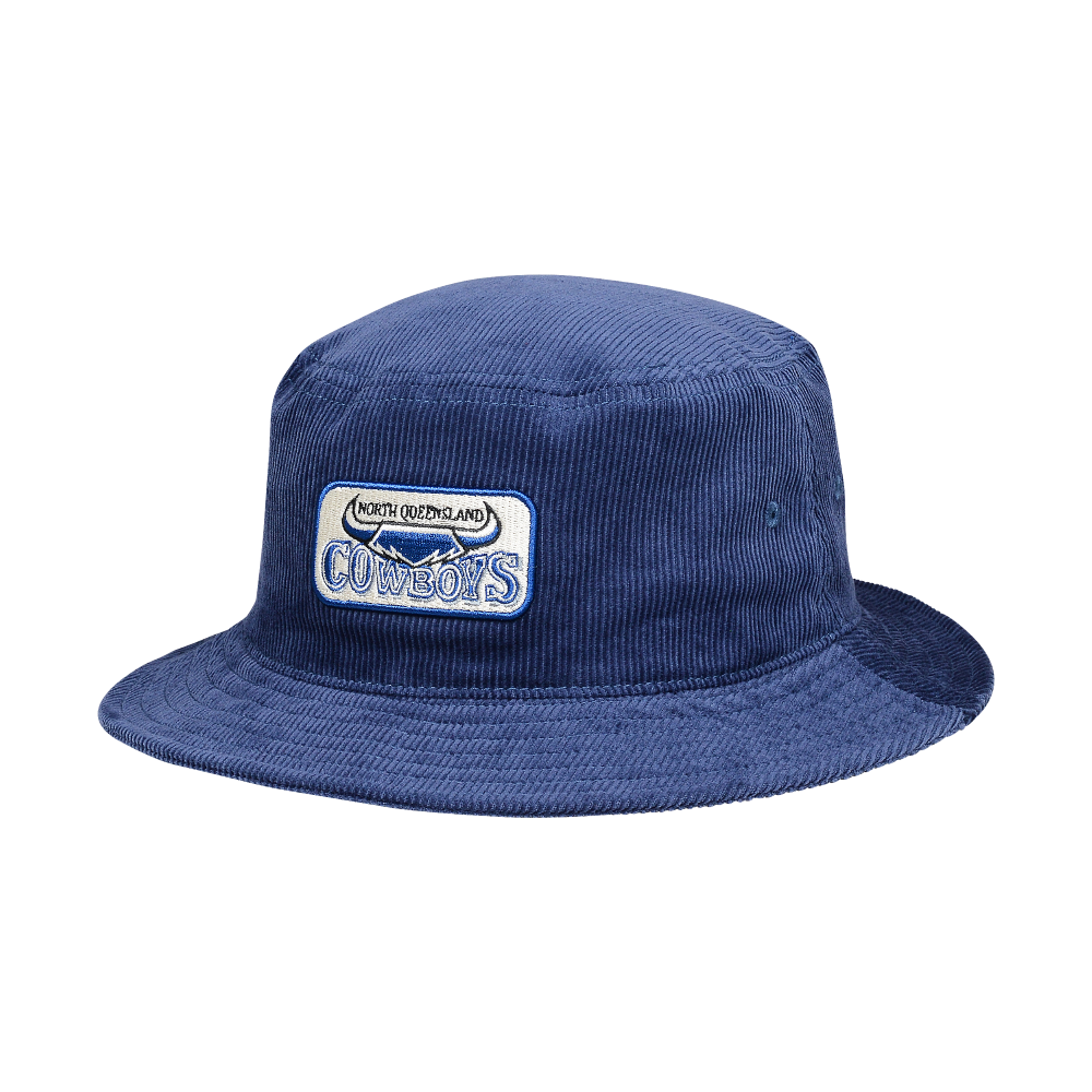 NORTH QUEENSLAND COWBOYS NRL CORDUROY BUCKET HAT