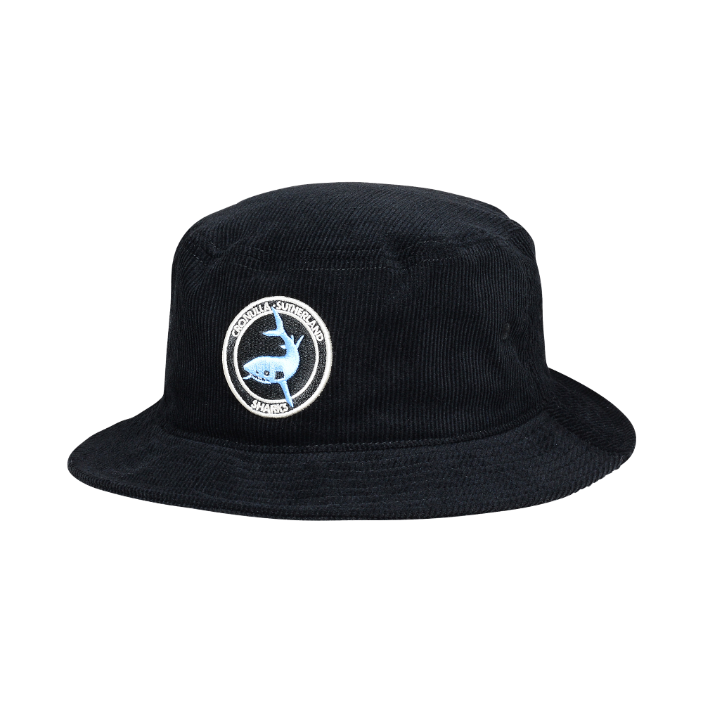 CRONULLA-SUTHERLAND SHARKS NRL CORDUROY BUCKET HAT