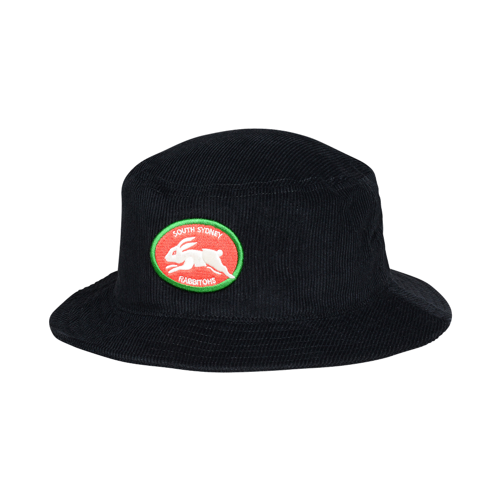 SOUTH SYDNEY RABBITOHS NRL CORDUROY BUCKET HAT