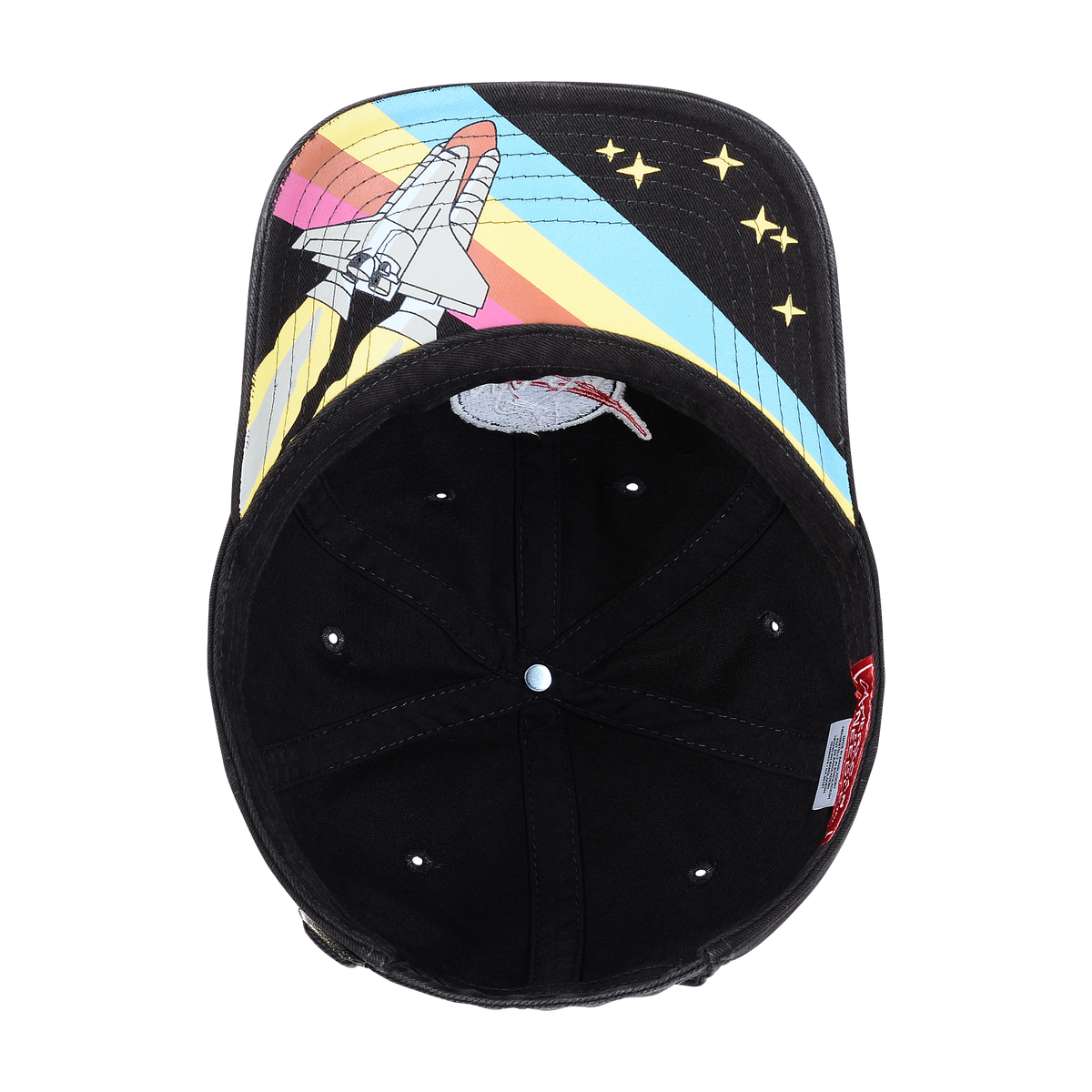 NASA BLACK RAGLAN HAT
