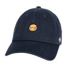 CHEESEBURGER BLACK MICRO LOGO BALLPARK HAT