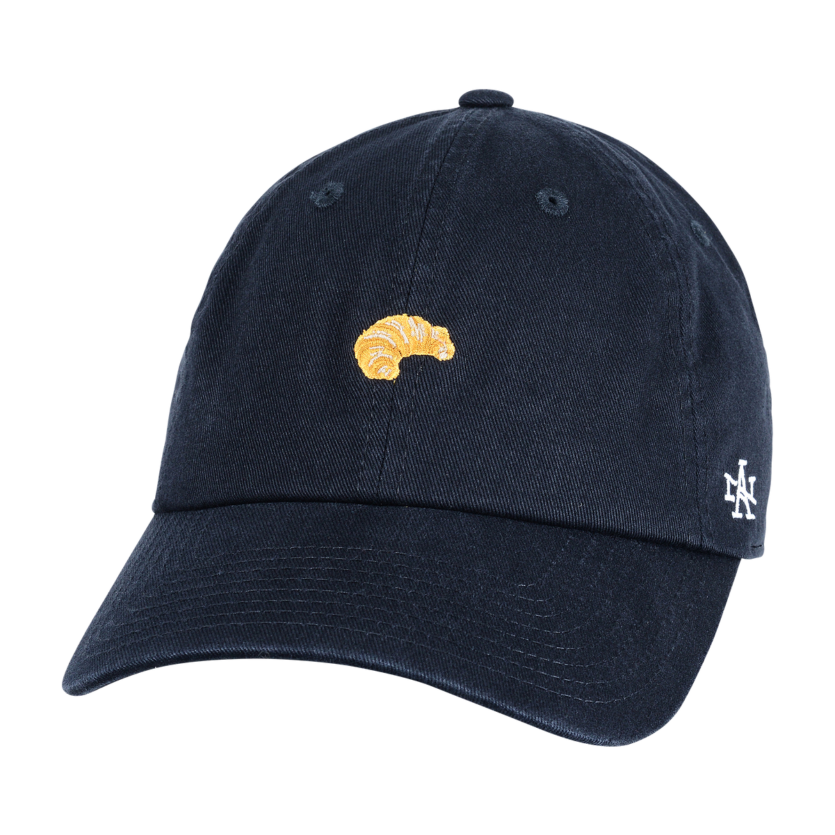 CROISSANT BLACK MICRO LOGO BALLPARK HAT