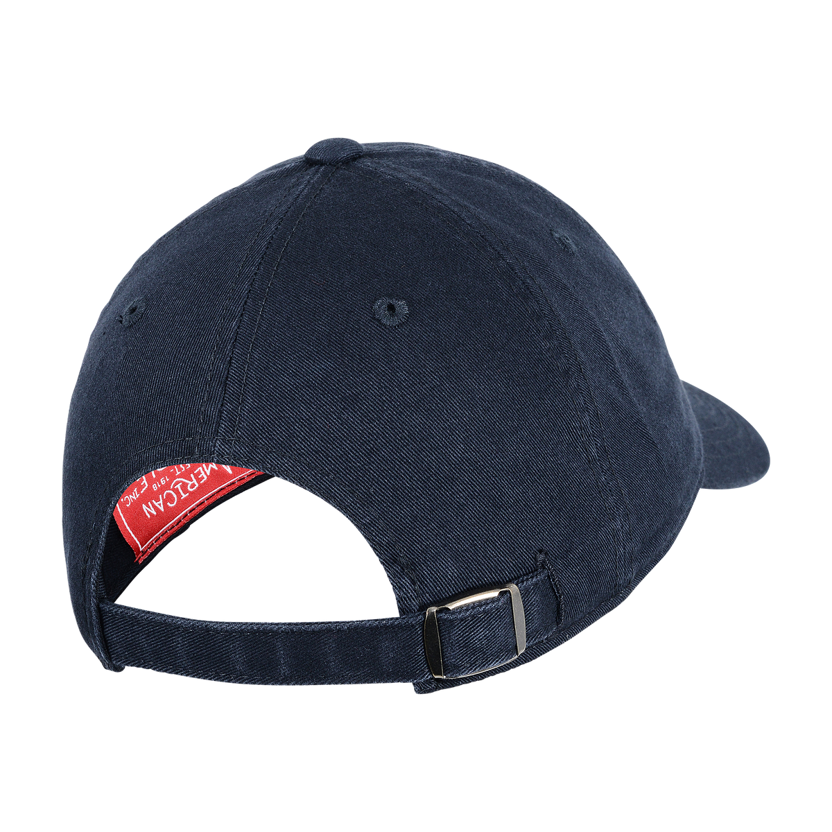 DETROIT RED WINGS BLACK BALLPARK BLUE LINE HAT