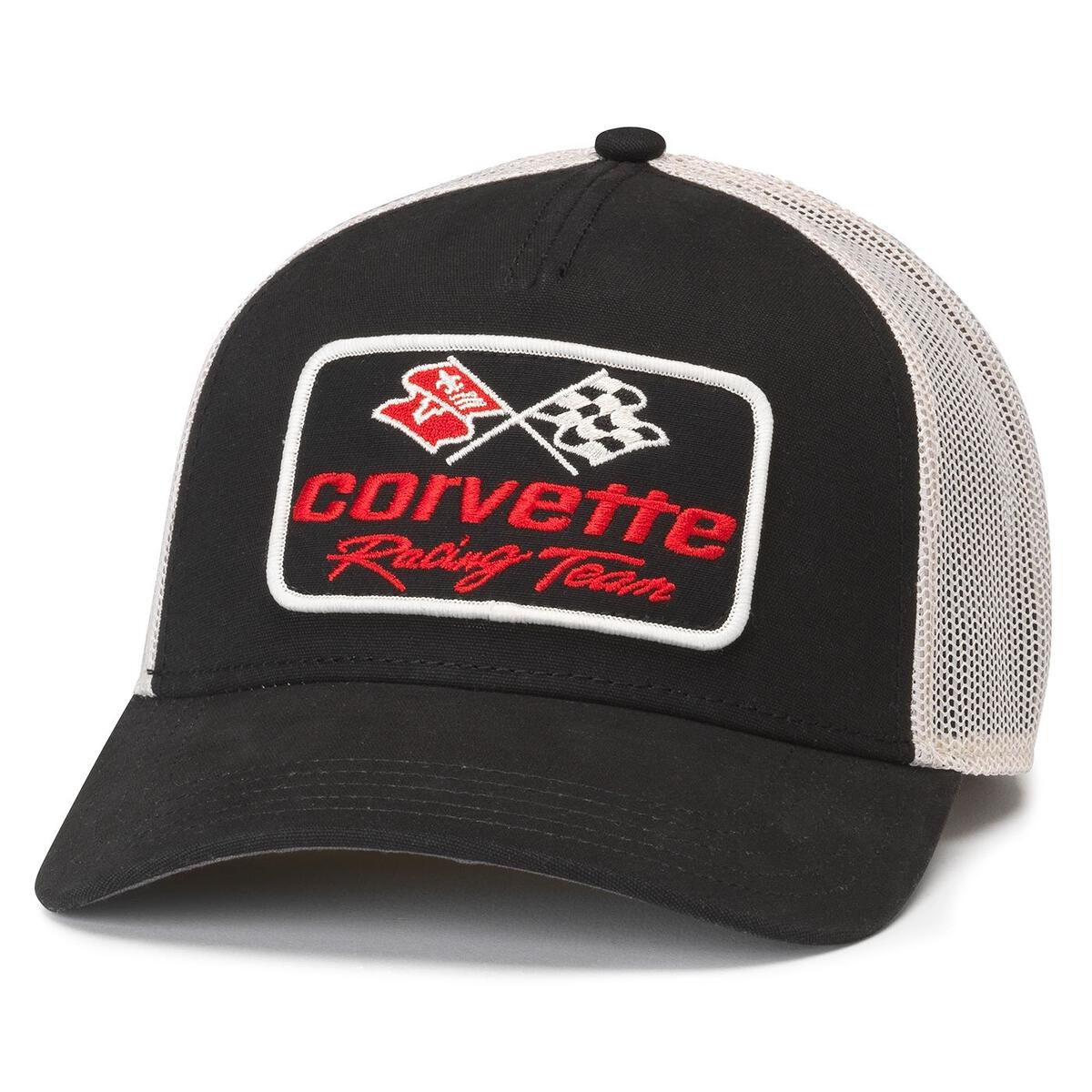 CORVETTE IVORY/BLACK VALIN HAT