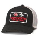CORVETTE IVORY/BLACK VALIN HAT