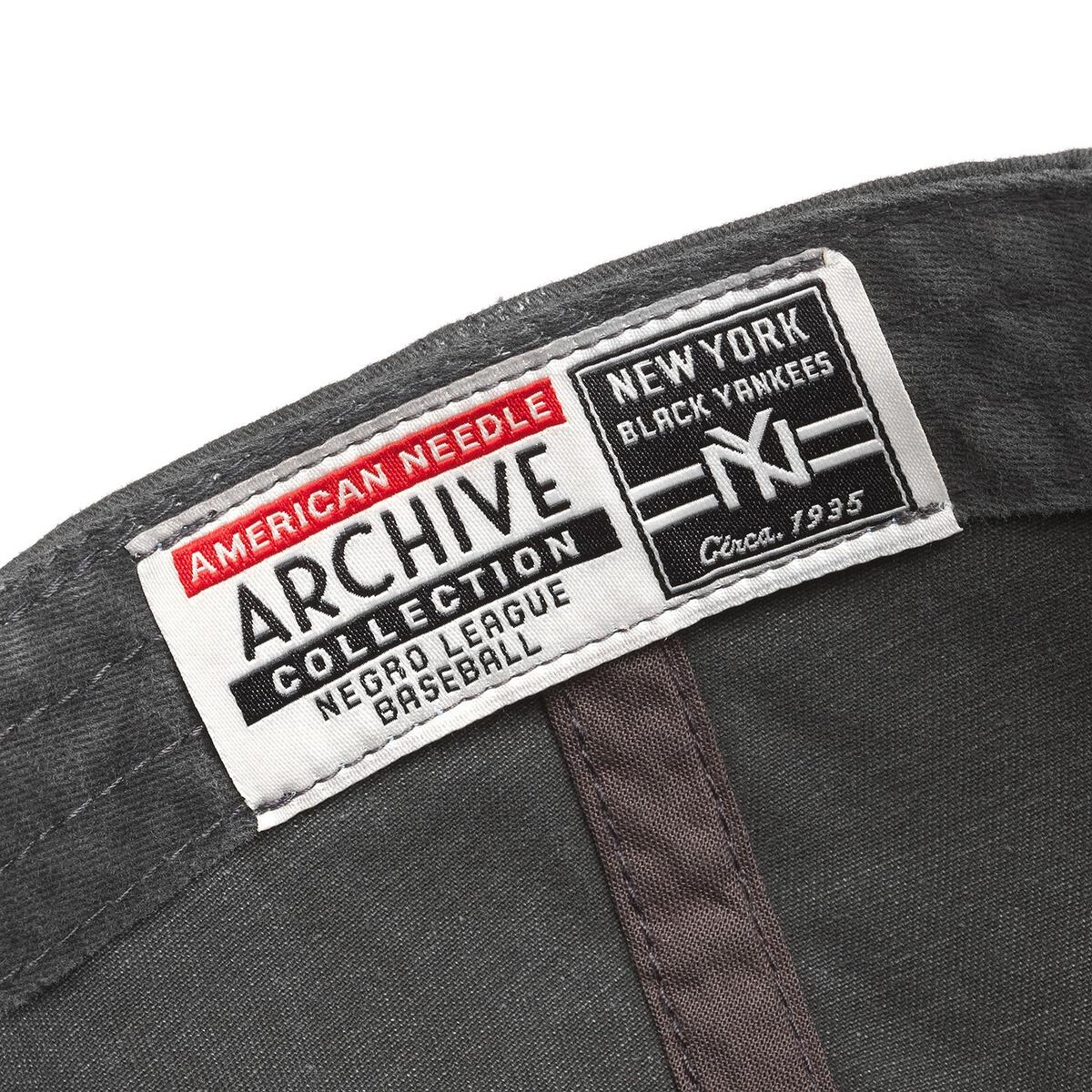 NEW YORK BLACK YANKEES BLACK ARCHIVE HAT