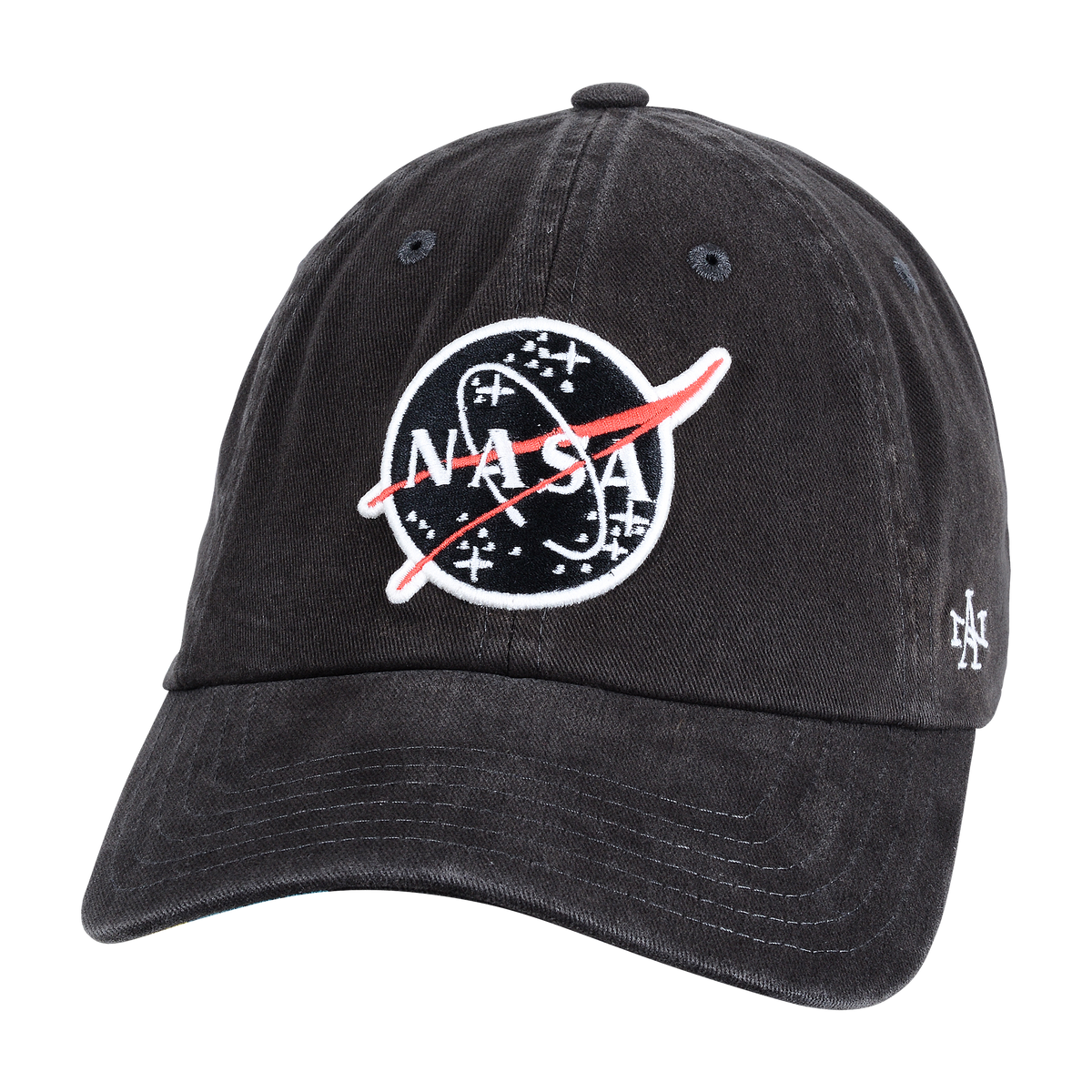 NASA BLACK RAGLAN HAT