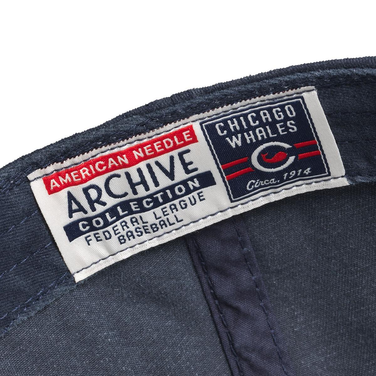 CHICAGO WHALES NAVY ARCHIVE HAT